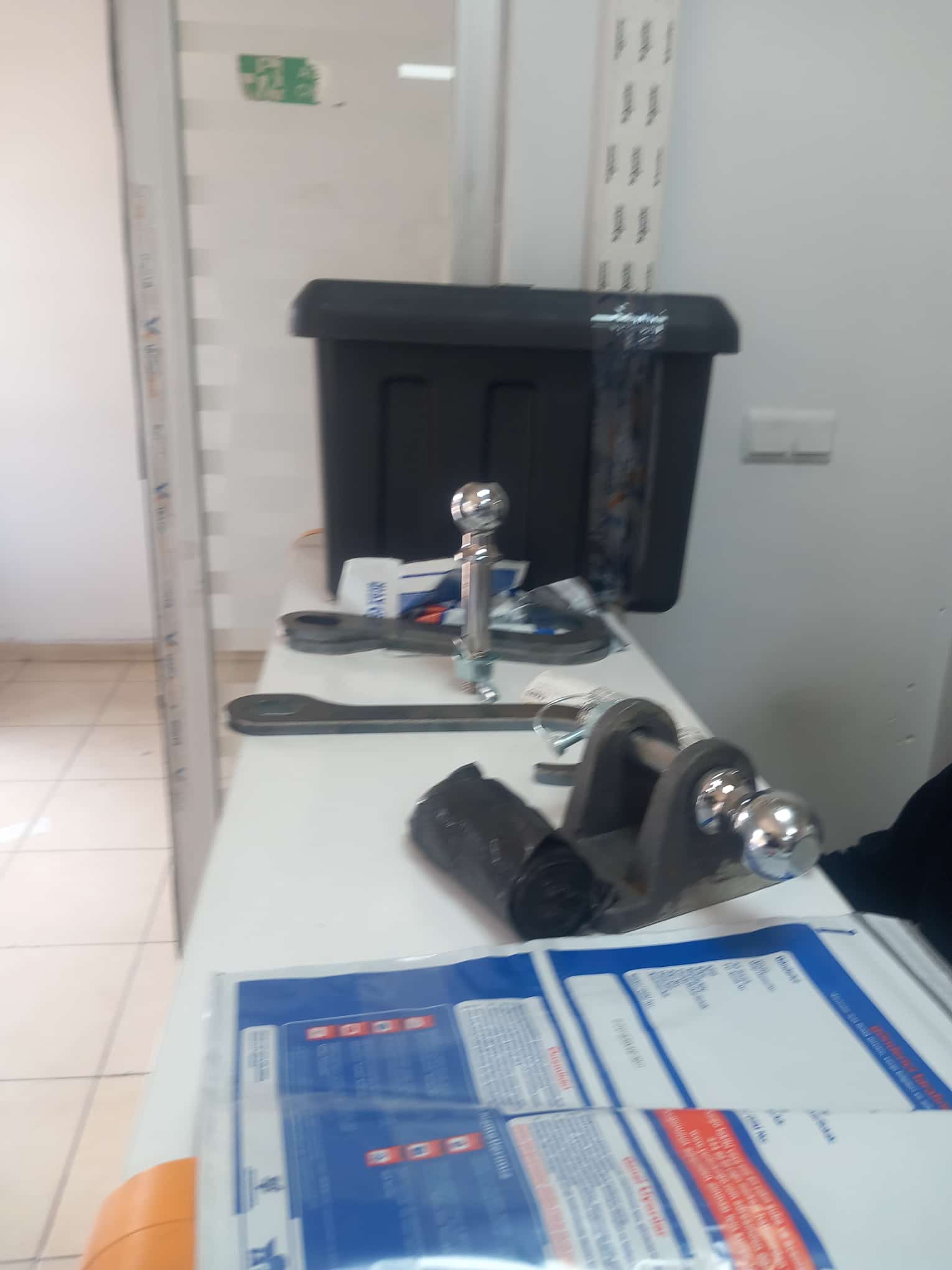 Çekici için metal kurtarma parçası